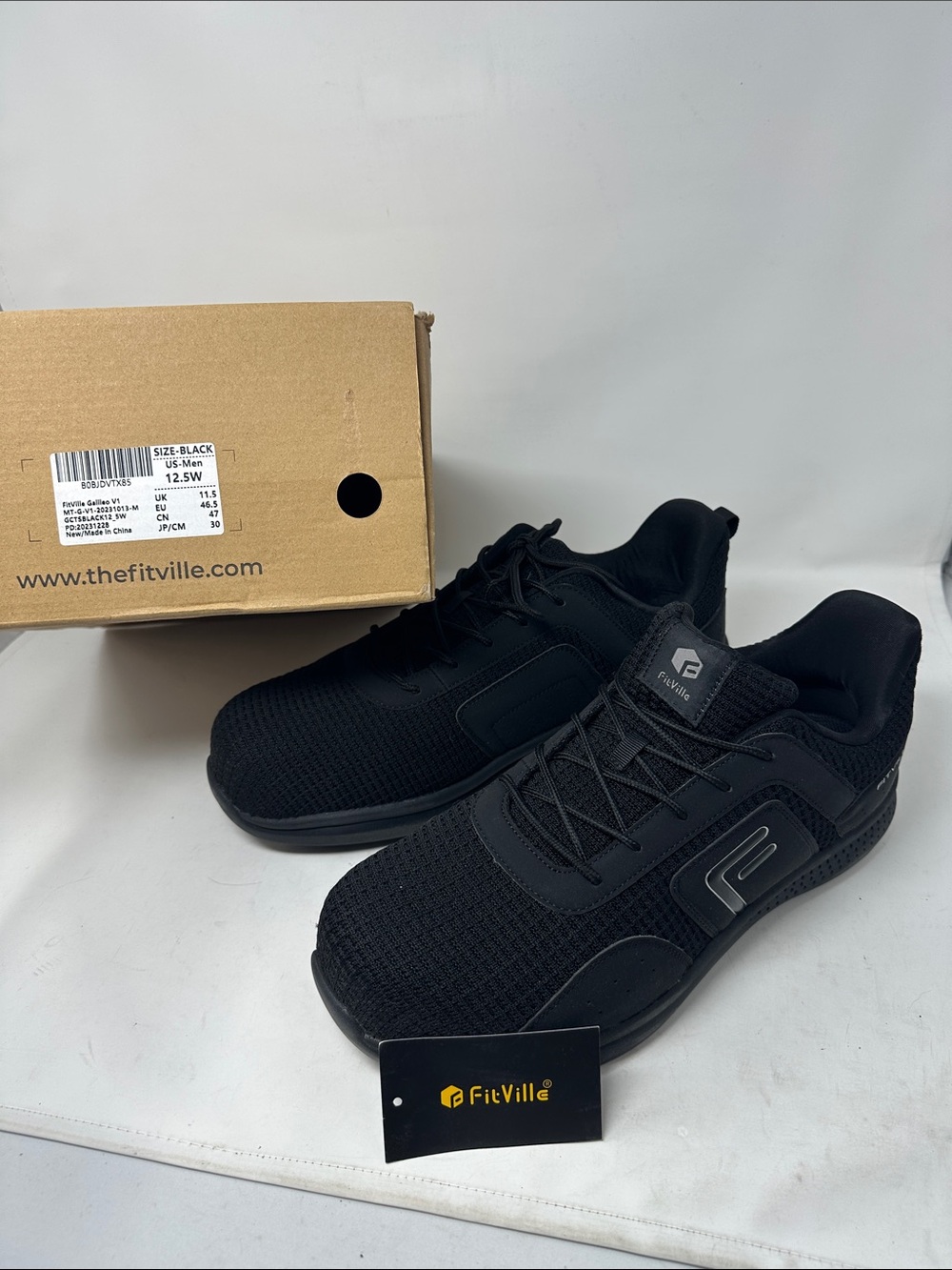 Fitville Work shoes Size 12.5Wide